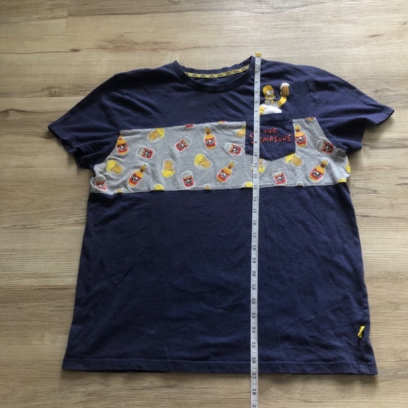 Homer Simpson’s Duff Beer The Simpson’s T-Shirt - Picture 7 of 8